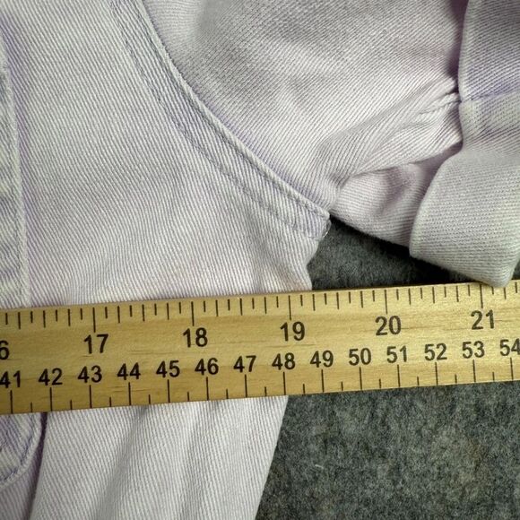 Shoe Fly Jumpsuit Women's Large White Tie-Belt Casual Straight Leg Button-front - Picture 7 of 9